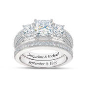 Personalized Together Forever Bridal Set 10905 0013 a main