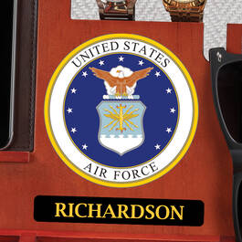 The US Air Force Valet Organizer 12603 0030 c closeup