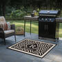 The Personalized Monogrammed Outdoor Accent Rug 12812 0011 b outdoor