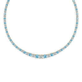 Birthstone Tennis Necklace 11948 0044 c march