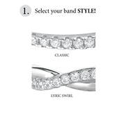 Sincerely Yours Custom Ring Set 11341 0013 a first