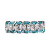 Stackable Blue Wave Ring Set 11663 0054 b ring01