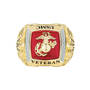 The US Marines Diamond Heritage Ring 12827 0030 d flat