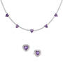 Love and Radiance Necklace with FREE Matching Earrings 12436 0017 b february