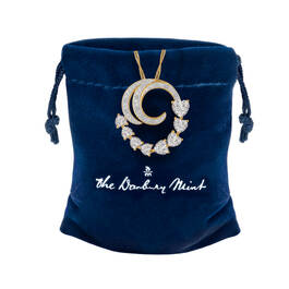 Beloved Diamond Swirl Pendant 6926 0016 g gift pouch