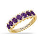 Genuine Amethyst Birthstone Ring 12394 0025 a main