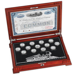 The Baltimore & Ohio Railroad Historic Commemorative Set 11502 0018 a main