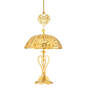 2025 Gold Ornament Collection 12034 0054 h lamp