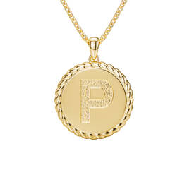 Reversible Initial Pendant 12397 0014 c back