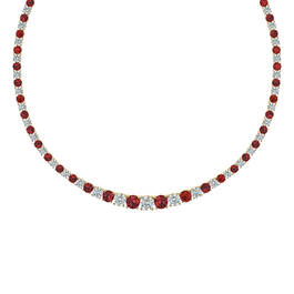 Birthstone Tennis Necklace 11948 0044 g july