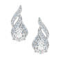 Genuine Birthstone and Diamond Earrings 11573 0020 d april