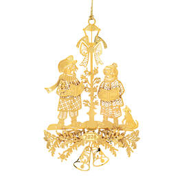 2026 Gold Ornament Collection 12530 0020 h carolers