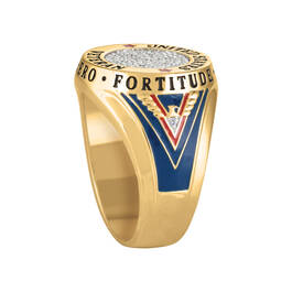 Veterans Legacy Diamond Ring 12420 0015 c side