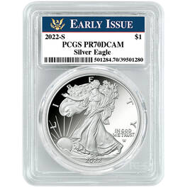 2022 early issue san francisco mint proof flying eagle SS2 a Main