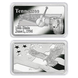 America the Beautiful Silver Plated Ingot Collection 11985 0014 zq TN