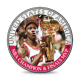 Michael Jordan half dollar collection 11582 0011 j 1997coin