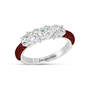 Brilliant Birthstone Bangle with Free Matching Ring 12683 0017 o ring