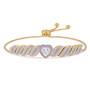 Everlasting Love Birthstone Bracelet, Personalized Everlasting Love Birthstone Bracelet 10674 0012 f june