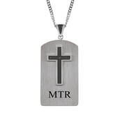 The 10 Commandments Black Diamond Pendant 12294 0018 b front