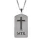 The 10 Commandments Black Diamond Pendant 12294 0018 b front