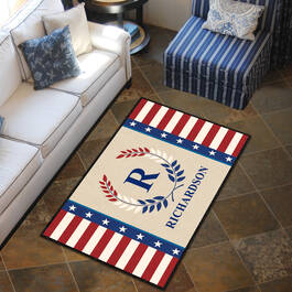 The Personalized Home of the Brave Accent Rug 12340 0012 m room