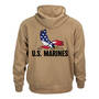 The Personalized US Marines Hoodie 11649 0046 d back