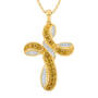 Heaven’s Blessing Diamond & Birthstone Cross Pendant, Heavens Blessing Diamond Birthstone Cross Pendant 6985 0014 k november