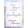 Forever Proud Granddaughter Journey Pendant with card, Forever Proud Granddaughter Journey Pendant with card 6840 001 9 4