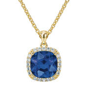 Sapphire Blue Sensational Golden Pendant Collection 12431 0012 b pendant