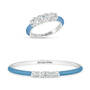 Brilliant Birthstone Bangle with Free Matching Ring 12683 0017 l december