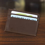 For My Son Engraved Leather Wallet 12721 0011 b back