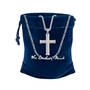 Personalized Divine Links Cross and Chain Set 12315 0013 d giftpouch