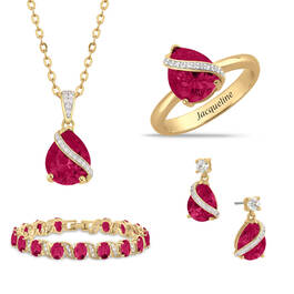 Ultimate Birthstone Jewelry Set 12557 0010 g july