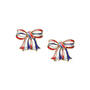 Star Spangled Elegance Bow Earrings 1302 0037 a main