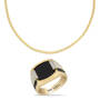Midnight Valor Onyx Ring with FREE Matching Chain 12656 0010 a main