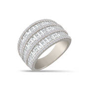 Diamonisse Dazzle Sterling Silver Ring 10330 0018 a main