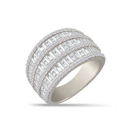 Diamonisse Dazzle Sterling Silver Ring 10330 0018 a main