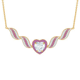 Personalized Everlasting Love Birthstone Necklace 10673 0013 j october