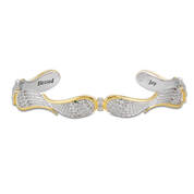 Diamond Angel Wing Bangle 11718 0018 a main