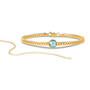 Everyday Elegance Birthstone Bracelet with Free Matching Bracelet 12580 0011 l december