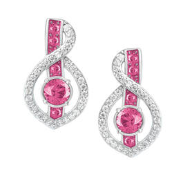 Birthstone Wave Earrings 2202 0069 j october