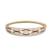 Mocha Swirl Diamonisse Bangle 6927 0015 a main