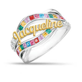 Rainbow Swirl Ring 12069 0011 a main