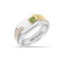 Origins Men's Birthstone Signet Ring, Personalized Origins Birthstone Signet Ring 11751 0016 h august