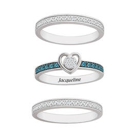 Diamond Ring Set 10901 0017 b ring