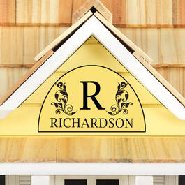 The Personalized Home Tweet Home Birdhouse 12458 0010 c initial