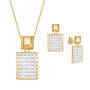White Fire Pendant and Earring Set 10299 0025 a main