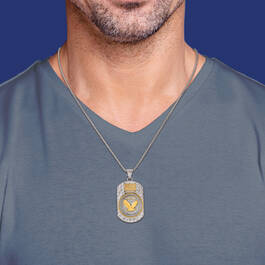Personalized Liberty Diamond Dog Tag 11231 0024 m model