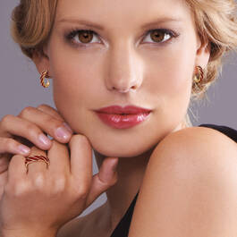 Birthstone Delight Ring with FREE Matching Earrings 12276 0010 zn model