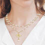 Guardian Angel Pearl Necklace 10804 0015 m model